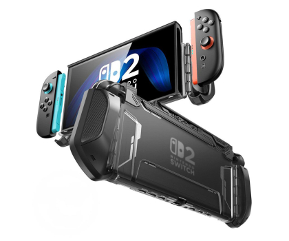 Etui i folia do konsoli Supcase Blade Nintendo Switch 2 Dark